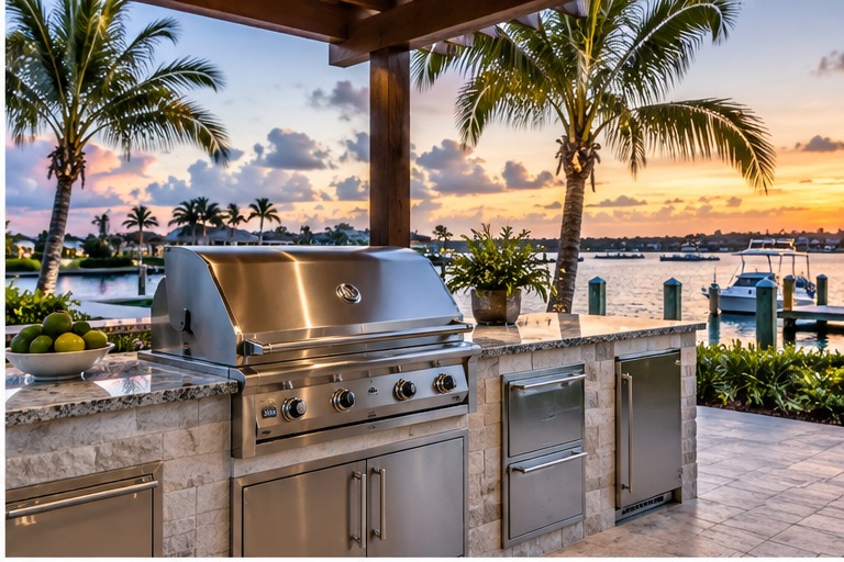 Built-In Grills & BBQ Islands