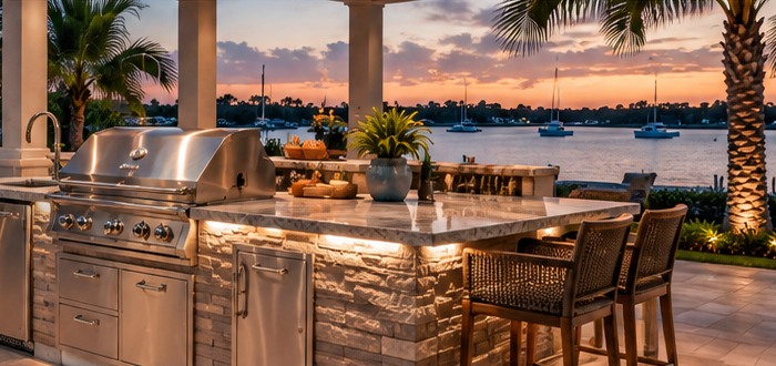 Covered Outdoor Kitchens